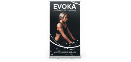 Luxury Pull Up Banner Wide