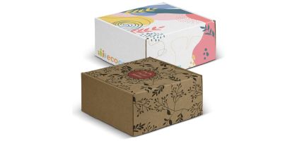 Die Cut Box with Locking Lid - 167x167x83mm