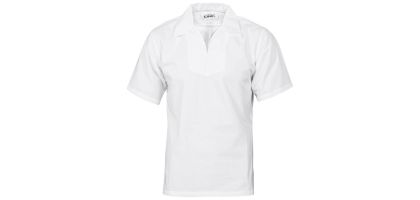 V-Neck Food Industry Jerkin - Short Sleeve