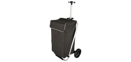 Aluminium Single Telescopic Handle Shopping Trolley