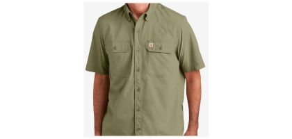 Carhartt Force Solid Short Sleeve Work Shirt
