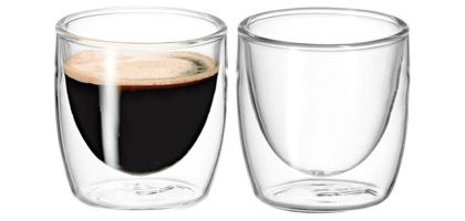 Caffe Twin Wall Glass Set of 2 -  AVANTI
