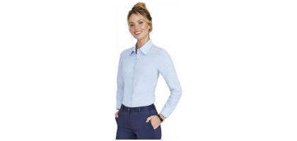 Embassy Long Sleeve Oxford Women's Shirt