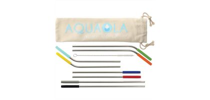 Reusable Stainless Straw 10 in 1 set