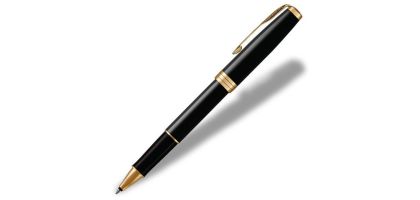 Metal Pen Rollerball Parker Sonnet - Lacquer Black GT