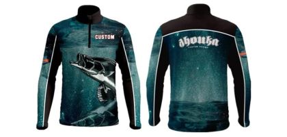 Poly Microfibre Sublimation Quick Dry Fishing Shirt