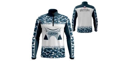 Polyester Custom Sublimation Quick Dry Fishing Shirt