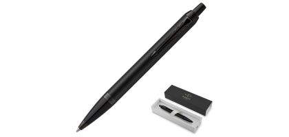 Metal Pen Ballpoint Parker IM - Achromatic Matte Black BT