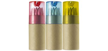 ABS and cardboard tube with pencils Terrence