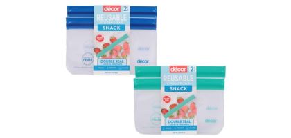 Decor Go Reusable Snack Bag 2PK