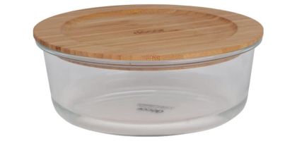 Decor Bamboo Serve and Storage Round 1.3L