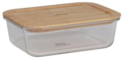 Decor Bamboo Serve and Storage Oblong 1.5L