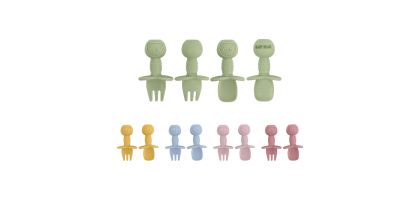 Bear Training Silicone Kids Cutlery