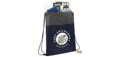 Bullet Ash Recycled Drawstring Bag