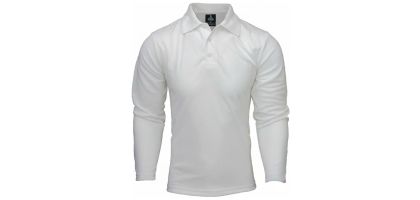 Kids Long Sleeve Botany Polo