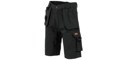 Duratex Cotton Duck Weave Tradies Cargo Shorts - With Twin Holster Tool Pocket