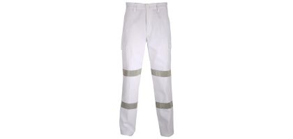 Double Hoops Taped Cargo Pants