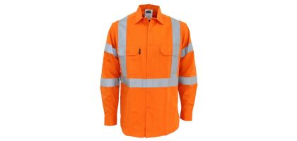 Hi-Vis 3Way Vented "X" Back & Biomotion Taped Shirt