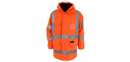 HiVis "6 in 1" Breathable Rain Jacket Biomotion