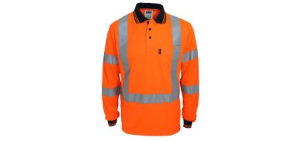 Hi-Vis "X' Back & Bio-motion Taped Polo
