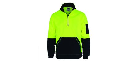 HiVis 1/2 Zip Super Fleecy
