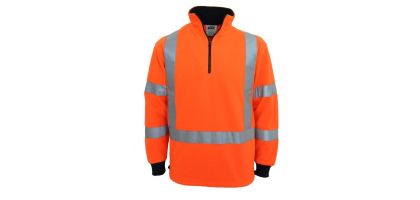 HiVis "X" back & Biomotion taped Polar Fleece