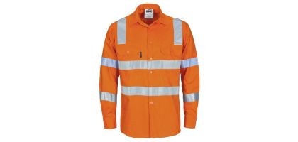 HiVis L/W Bio-motion Shoulder Stripe & "X" Back Shirt