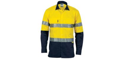 HiVis 2Tone 3 Way Cool Breeze Taped Long Sleeve