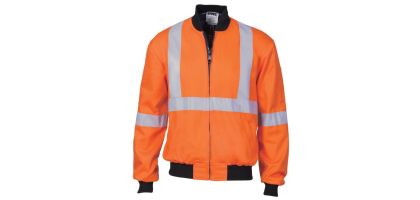HiVis Cotton Bomber Jacket with