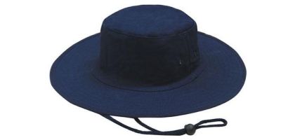 Canvas Hat with Chin Strap