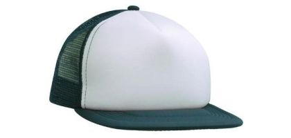 Flat Peak Trucker Mesh Cap