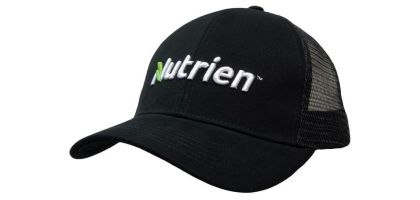 Organic Cotton Cap with Mesh Back