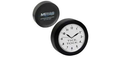 Quart Clock Shape Stress Reliever