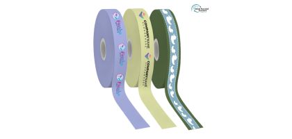 16mm RPET Full Colour Printed Satin Polyest Ribbon