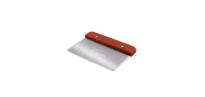 Stainless Steel Dough Scraper with Wood Handle