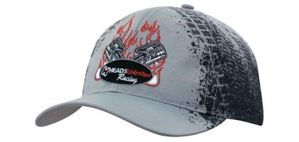 Breathable Poly Twill with Tyre Print