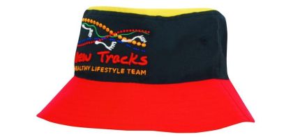 Breathable Poly Twill Multicoloured Bucket Hat