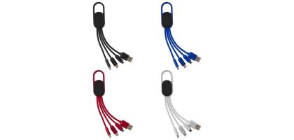 4-in-1 Charging cable set Idris