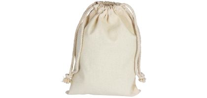 Maxi 100% Cotton Drawstring Bag