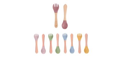 Ergonomic Silicone Kids Cutlery