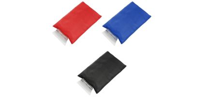 ABS ice scraper and polyester glove Doris