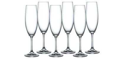 Lara Champagne Flute Set of 6