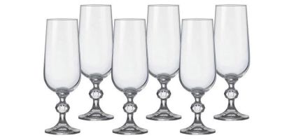 Claudia Champagne Flute Set of 6