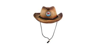 Sprayed Cowboy Straw Hats
