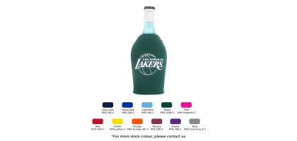 Short Bottle Cooler With Zipper