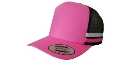 Flexfit Striped Trucker Mesh Cap