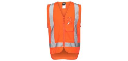 Hi Vis Zip (D+N) TTMC-W Vest