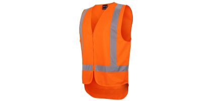 NSW/QLD Rail (D+N) Zip X-Back Safety Vest