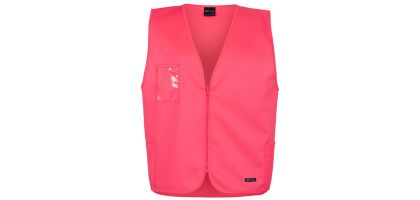 Hi Vis Zip Safety Vest