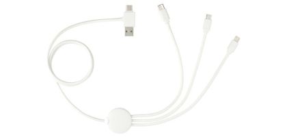 Bullet 5-in-1 Charging Cable with Antimicrobial Additive